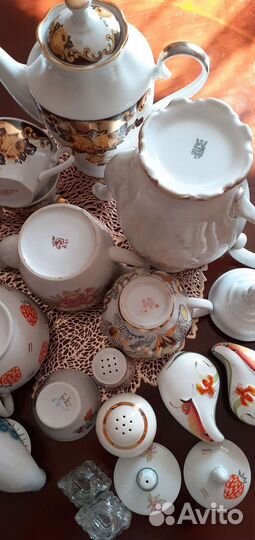 Чайники сахарницы солонки