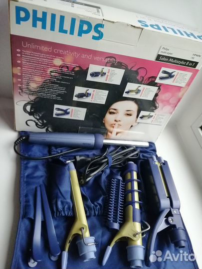 Новая плойка для волос Philips (набор)