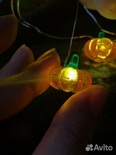 Гирлянда тыквы