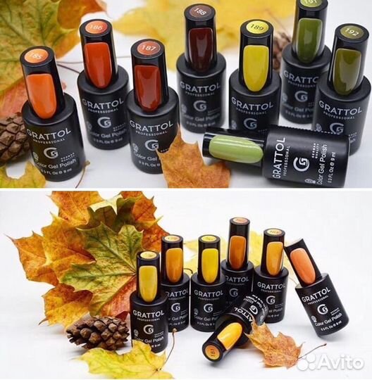 Гель Лаки от тм. Grattol / граттол / доставка