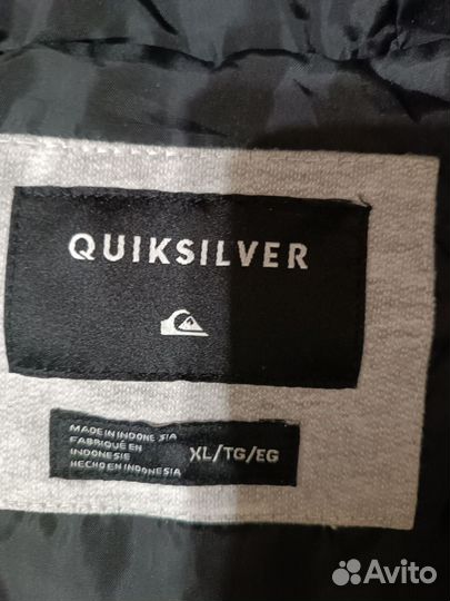 Куртка зимняя мужская quiksilver