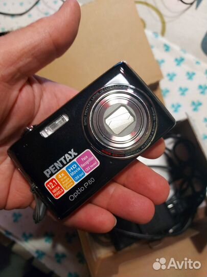 Компактный шустрый цифровик Pentax Optimo P80