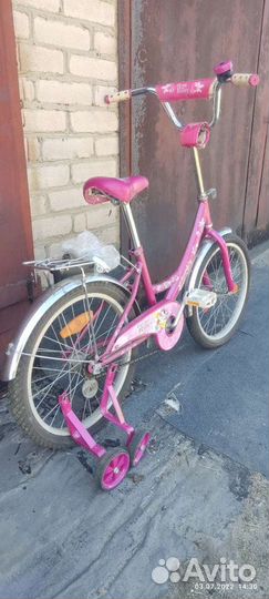 Детский велосипед для девочки
