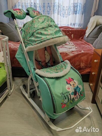 Санки коляска ника