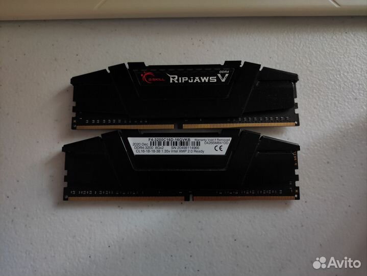 Оперативная память ddr4 G.Skill 16Gb