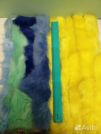 Искусственный мех обрезки