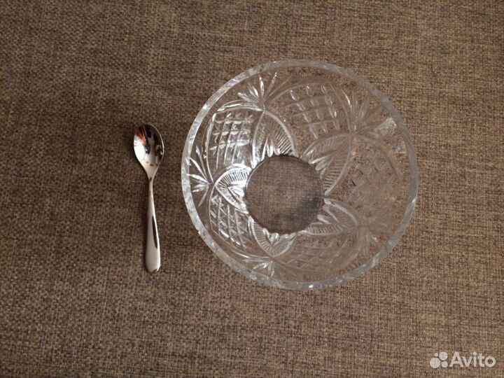 Хрустальная ваза для фруктов