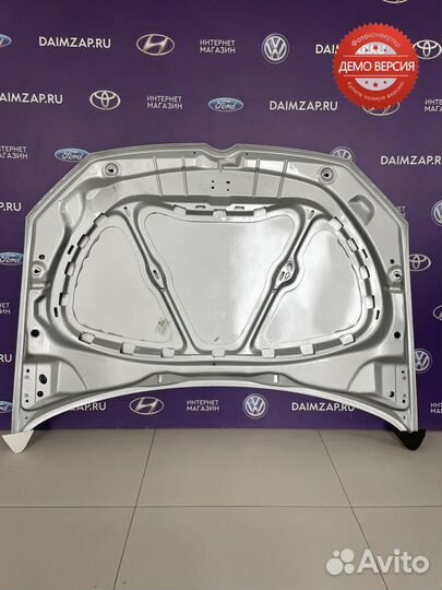 Капот Volkswagen Polo Серебристый (10-15)
