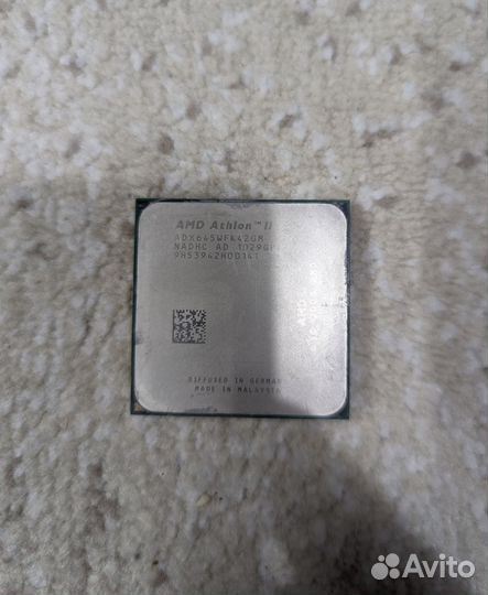 Процессор AMD Athlon 2 x4 645