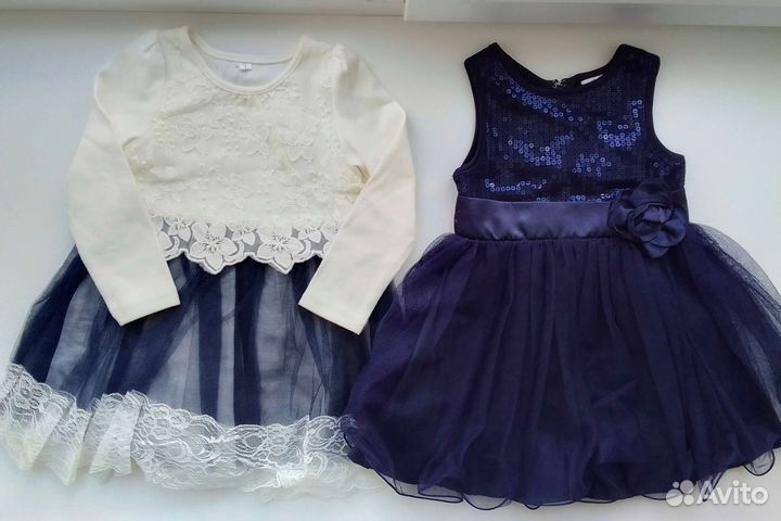 Праздничное платье для девочки 80 86