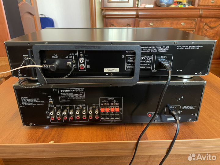 Technics усилитель SU-V500 и тюнер ST-GT550