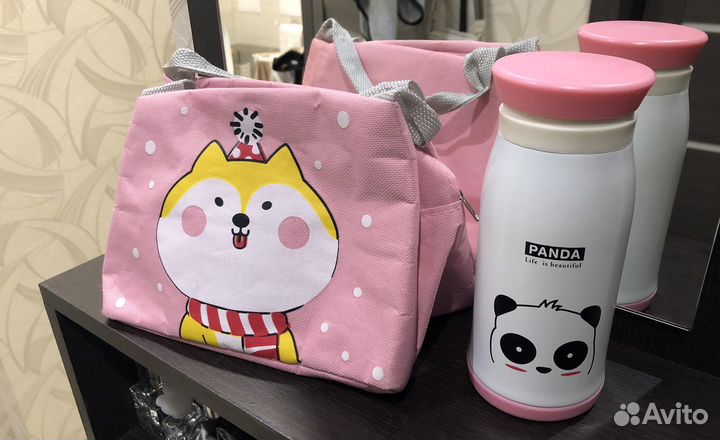 Детская термосумка и детский термос под смесь