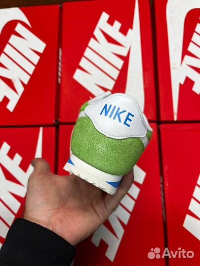 Кроссовки мужские Nike Cortez Vintage Green Suede