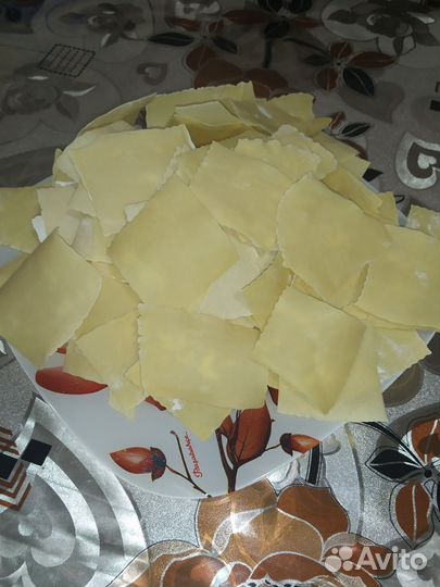 Равиоли домашние, лапша яичная домашняя