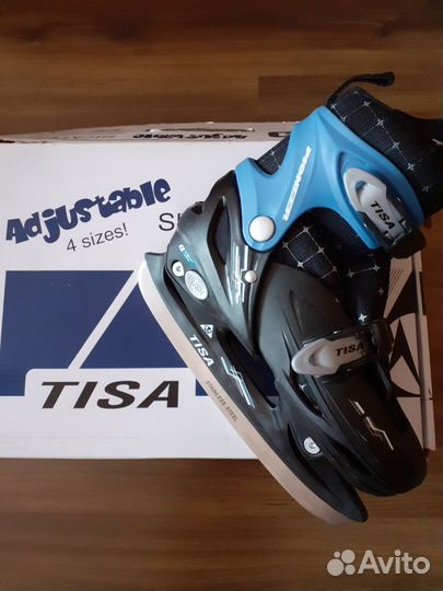 Коньки хоккейные детские размер 34-37