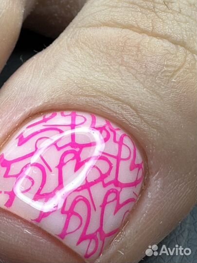 Педикюр с покрытием