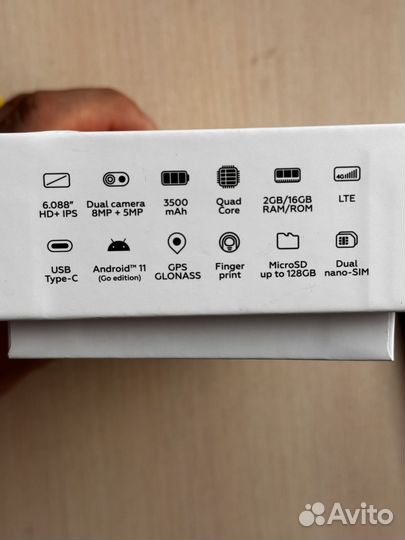 BQ 6061L Slim, 2/16 ГБ