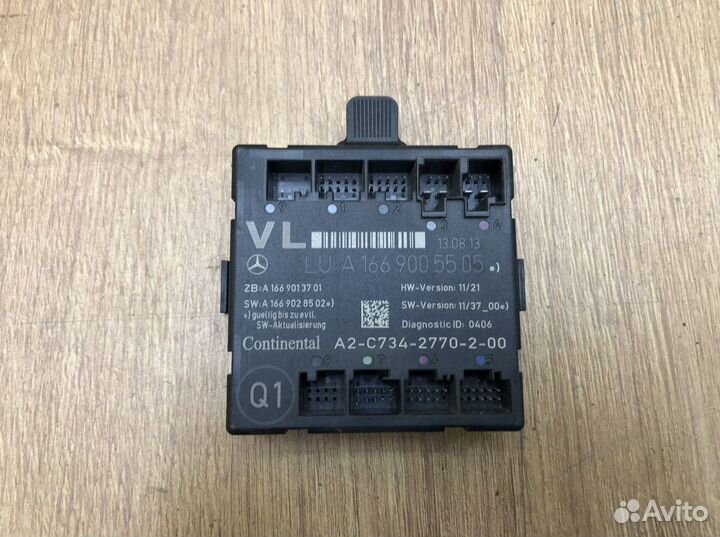 Блок комфорта Mercedes Benz W246 B-Klasse 2012-201