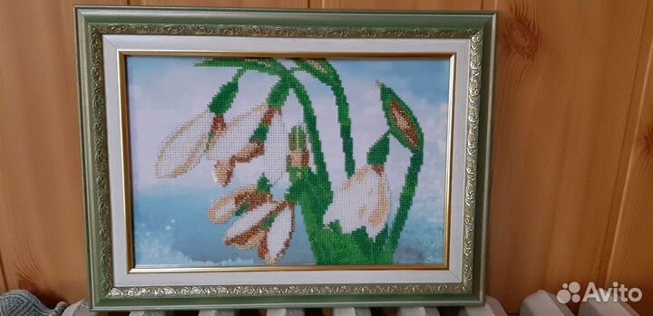 Картина бисером, мозаика