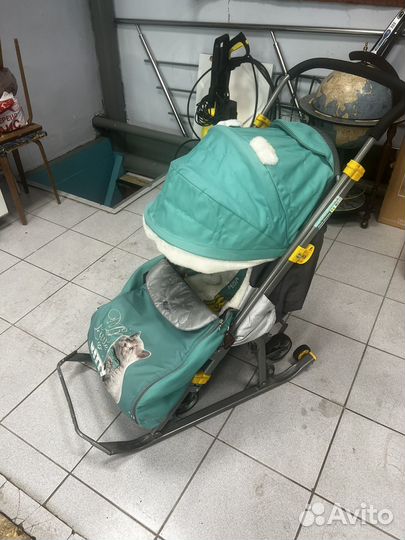 Санки коляска