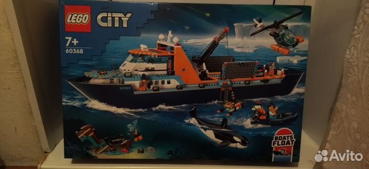 Lego City 60368 Корабль Исследователь Арктики