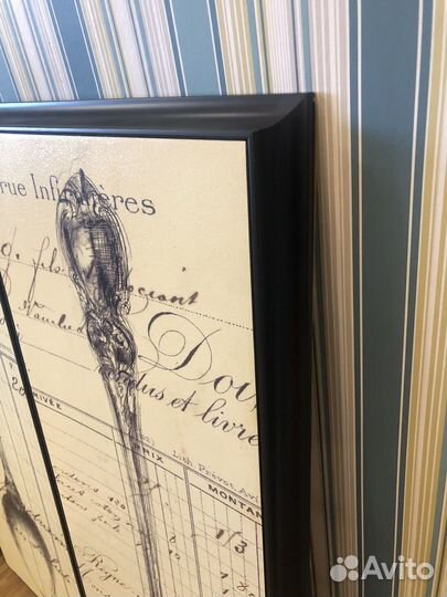 Картина/постер 3шт. в раме США