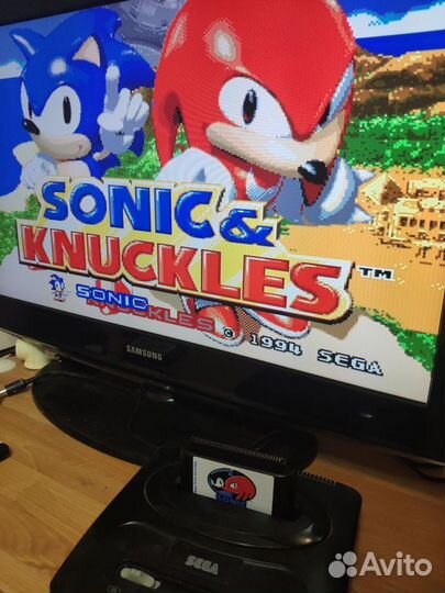 Sonic and Knuckles / Sonic&Knuckles Sega Genesis