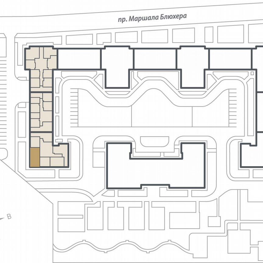 3-к. квартира, 85,3 м², 3/15 эт.