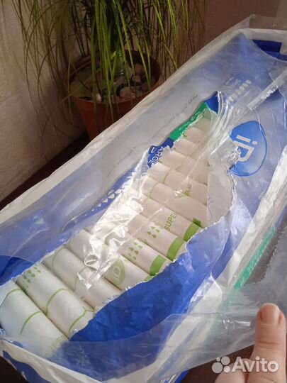 Памперсы для взрослых l, М ночные