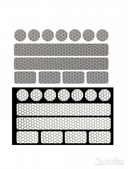Светоотражающие наклейки на коляски велосипедные
