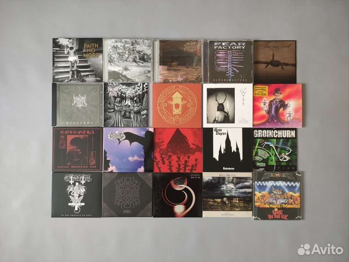 CD диски аудио Metal Rock (часть 2)