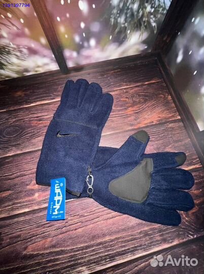 Перчатки nike флис
