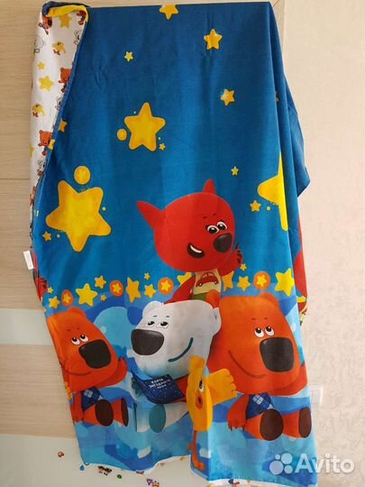 Комплект постельного белья в детскую кроватку