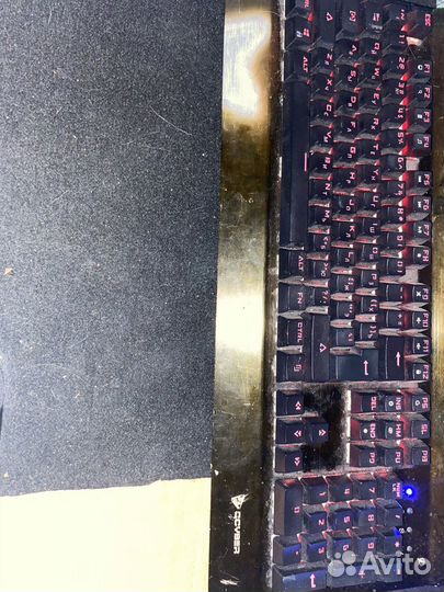 Игровая клавиатура Qcyber Zadiak Black USB