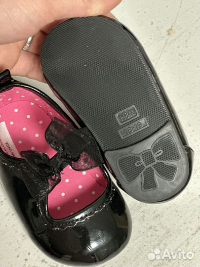Туфли для девочки 19 размер