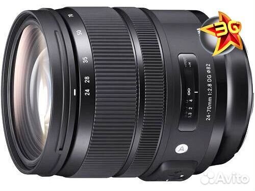 Объектив Sigma AF 24-70mm f/2.8 DG OS HSM Art Cano