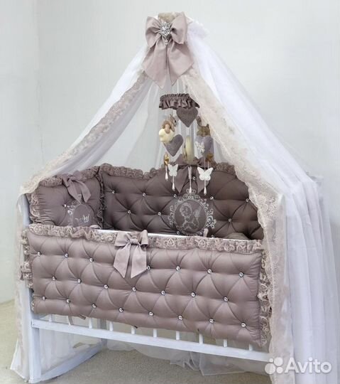 Бортики в кроватку