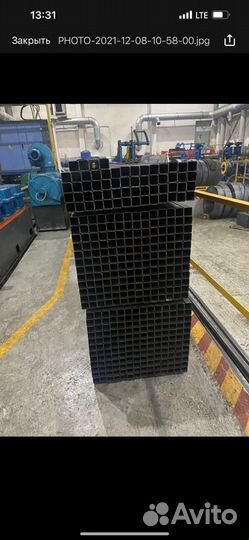 Профильная труба 25х25х2,0мм 6м ст3пс