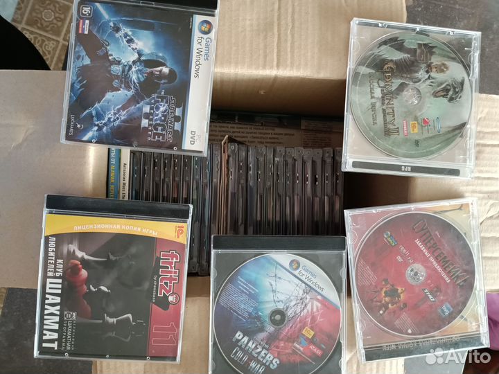 Диски с видеоиграми