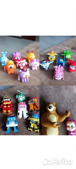 Смешарики, Полли Робокар, Джет и друзья, Маша