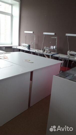 Раскройный стол белый качественный