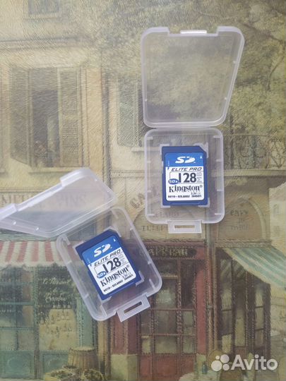 Карта памяти SD 128Mb Kingston