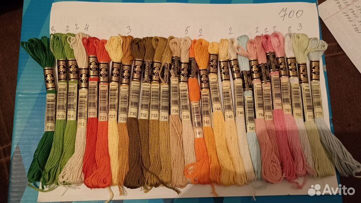 Нитки мулине дмс
