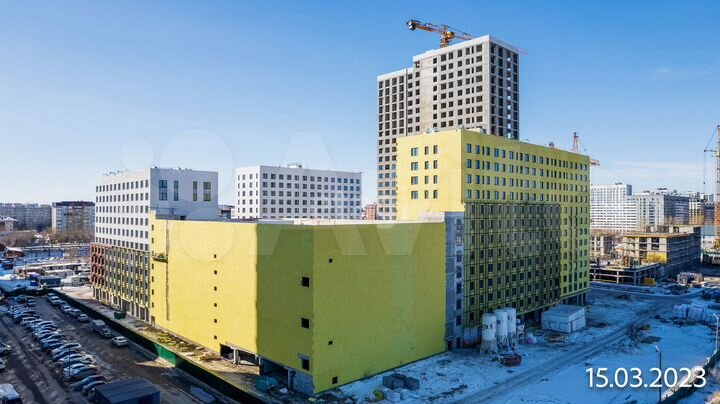 2-к. квартира, 44,1 м², 2/25 эт.