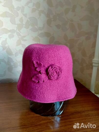 Шапка женская фетр- шерсть