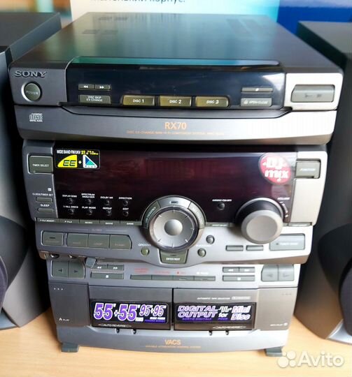 Музыкальный центр Sony HCD-RX70