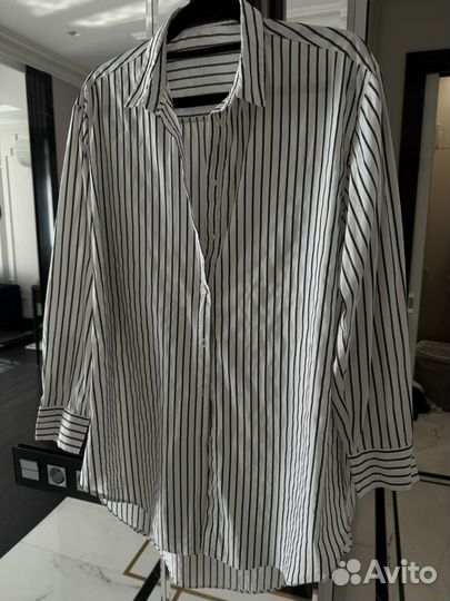 Рубашка женская zara S M L oversize