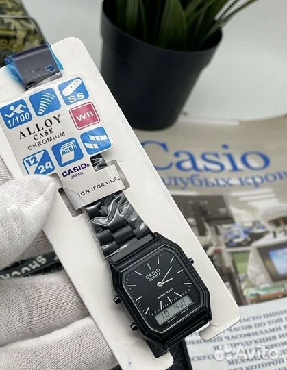 Мужские ретро часы casio