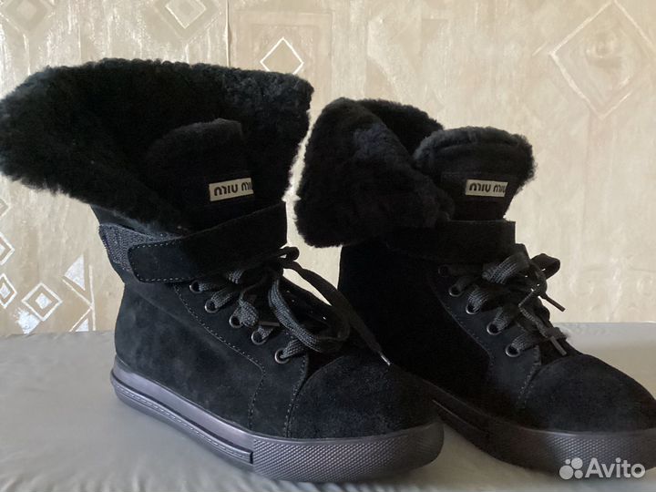 Ботинки зима Miu Miu