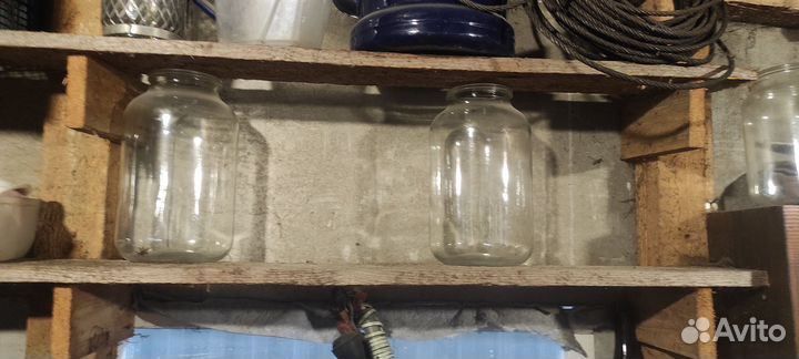 Стеклянная банка 3л СССР